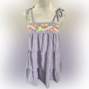 Urban Outfitters, Dazed Embroidered mini dresd